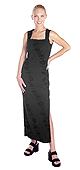 Wide Strap Long Dress