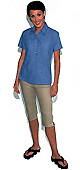 Short Sleeve Striped Shirt